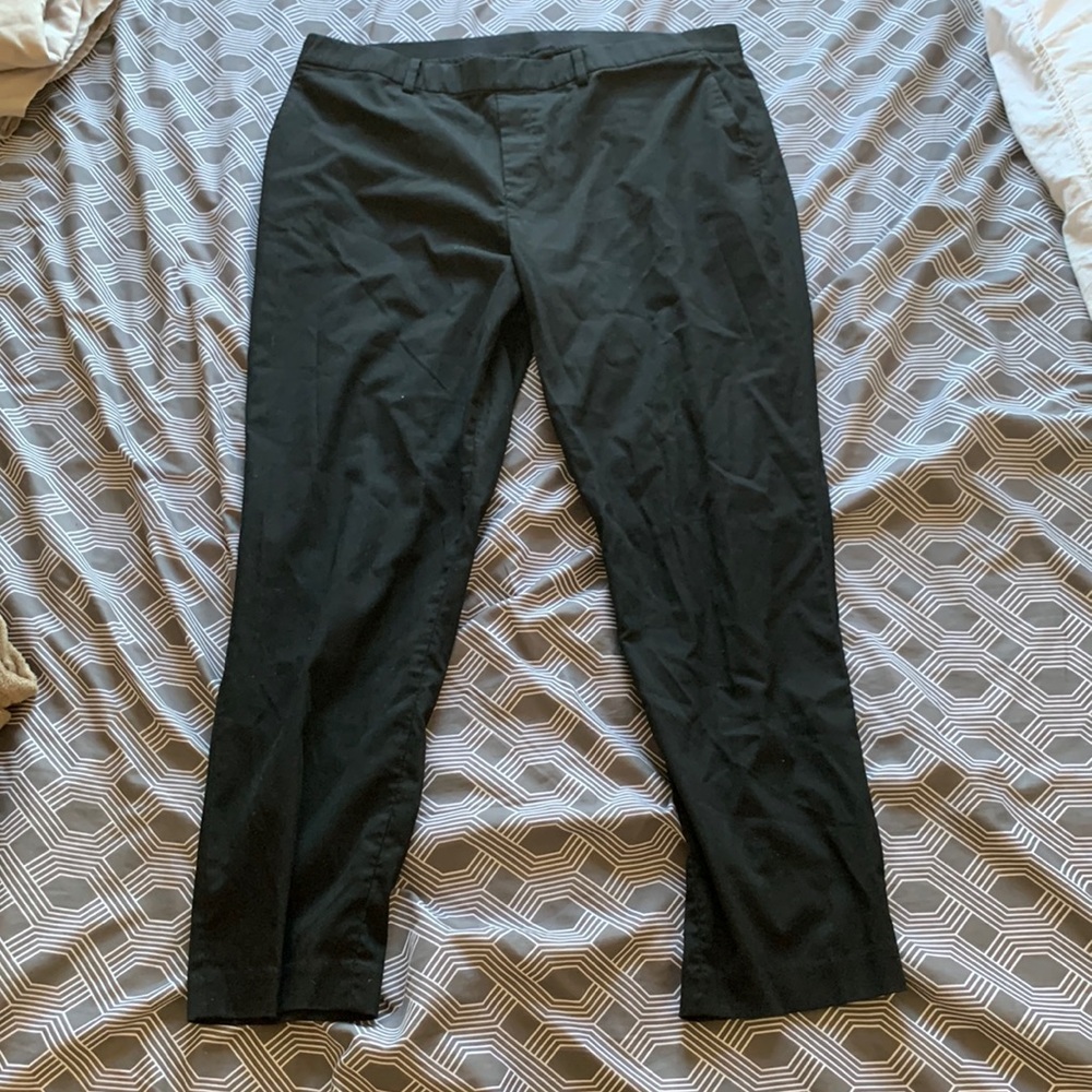 Uniqlo Smart Ankle Pants In Black (XXL)